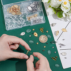 60Pcs 2 Colors 304 Stainless Steel Stud Earring&nbsp;STAS-UN0062-92