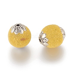 Round Handmade Indonesia Beads&nbsp;IPDL-R404-06