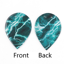 PU Leather Big Pendants&nbsp;FIND-T020-012E
