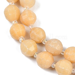 Natural Topaz Jade Beads Strands&nbsp;G-G182-B15-05