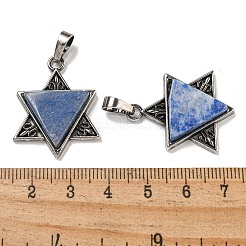 Dyed & Heated Natural Blue Aventurine Pendants&nbsp;G-G147-08AS-11