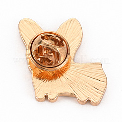 Rack Plating Alloy Enamel Brooches&nbsp;JEWB-S011-172-NR