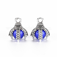 Tibetan Style Alloy Charms&nbsp;LS-PALLOY-S120-249E-RS
