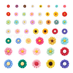 210Pcs 7 Style Resin Cabochons&nbsp;CRES-CD0001-02