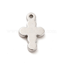 Non-Tarnish 304 Stainless Steel Pendant Rhinestone Settings&nbsp;STAS-F282-09P