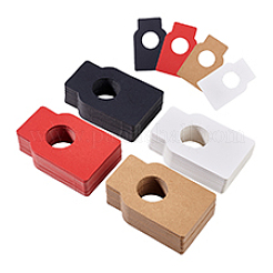 200Pcs 4 Colors Paper Wine Glass Charms Tags&nbsp;AJEW-PH0011-99