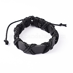 Adjustable Leather Cord Bracelets&nbsp;BJEW-L578-01