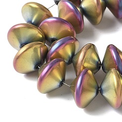 Electroplate Glass Beads Strands&nbsp;EGLA-G038-01A-FP01