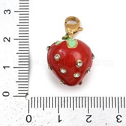 304 Stainless Steel Enamel Pendant Decorations&nbsp;LS-STAS-B096-03G