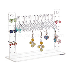 Coat Hanger Removable Acrylic Earring Displays&nbsp;EDIS-WH0041-02A-01