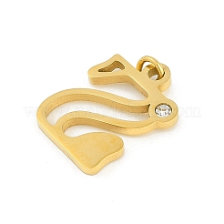 304 Stainless Steel Pendants&nbsp;LS-STAS-R137-01G-Z
