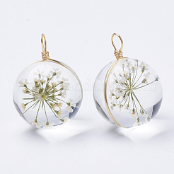 Glass Pendants&nbsp;X-GLAA-Q070-002B-01