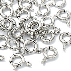SHEGRACE Brass Spring Ring Clasps&nbsp;XGRPCN623-017P