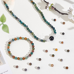 4Strands Natural Indian Agate Bead Strands&nbsp;G-PH0002-94
