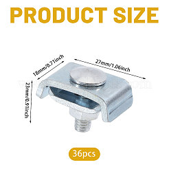 Iron Wire Mesh Cable Tray Coupler&nbsp;AJEW-WH0696-510