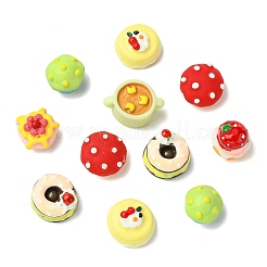 35Pcs 7 Styles Opaque Resin Cabochos&nbsp;RESI-CJ0005-08