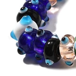 Handmade Evil Eye Lampwork Beads&nbsp;LAMP-K042-05