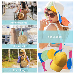 AHADEMAKER 6Pcs 6 Colors Polyester Strap Sheet Holders&nbsp;AJEW-GA0004-74