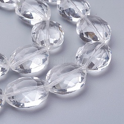 Glass Bead Strands&nbsp;X-GLAA-R196-20x16mm-01