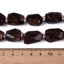 Natural Orange Garnet Beads Strands&nbsp;G-N362-07A-02