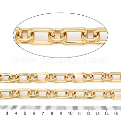 Alloy Rectangle & Octagon Link Chains&nbsp;LCHA-T001-18G