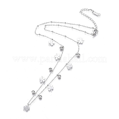 304 Stainless Steel Pendant Necklaces&nbsp;NJEW-K120-01