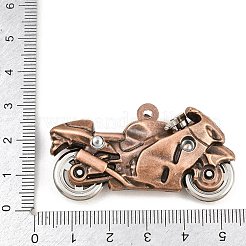 Tibetan Style Alloy Big Pendants&nbsp;AL-CBA2376-23R