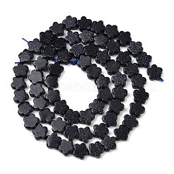 Synthetic Blue Goldstone Beads Strands&nbsp;G-B138-C14-01