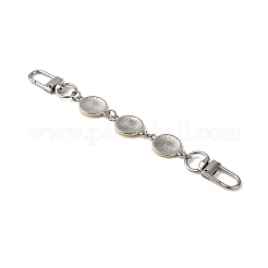 3Pcs 3 Styles Alloy Enamel Sport Ball Bag Extender Chains&nbsp;AJEW-BA00152