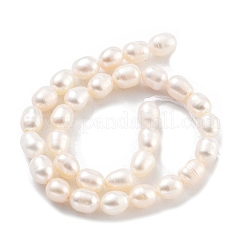 Natural Cultured Freshwater Pearl Beads Strands&nbsp;PEAR-P062-16B-X