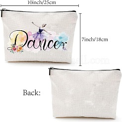 Custom Polycotton Printed Canvas Storage Bags&nbsp;ABAG-WH0029-147