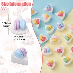 30Pcs Opaque Resin Imitation Food Cabochons&nbsp;RESI-CJ0003-63