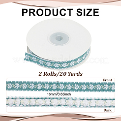 Polyester Ribbon&nbsp;LS-OCOR-WH0101-256B
