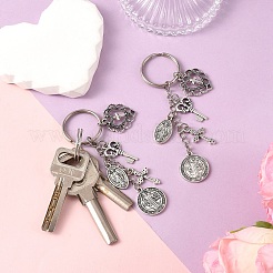2Pcs Alloy Keychains&nbsp;KEYC-YW00291