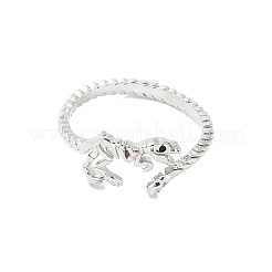 Dinosaur Skeleton Brass Open Cuff Ring for Women&nbsp;LS-RJEW-A040-02P