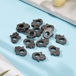 Tibetan Style Alloy Bead Frames&nbsp;LS-X-TIBEB-A123963-B-LF