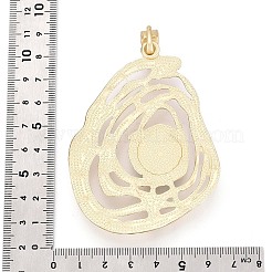 Alloy Pave Resin Big Pendants&nbsp;PALLOY-N179-75MG
