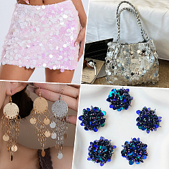 2880Pcs PVC Sequin Pendants&nbsp;KY-CY0001-16B