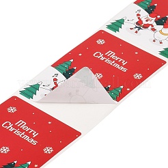 200Pcs Christmas Theme Paper Self-Adhesive Stickers&nbsp;DIY-M070-02T