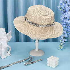 1 Yard Flower Alloy Rhinstone Appliques&nbsp;DIY-FG0008-70