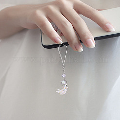 1Pc Goldfish & Star Resin & Alloy Mobile Straps&nbsp;AJEW-LP0004-40A