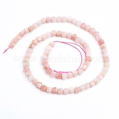 Natural Pink Opal Beads Strands&nbsp;G-E560-A05-4mm