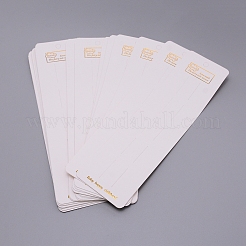 Paper Jewelry Display Cards&nbsp;CDIS-WH0016-03