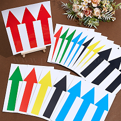 15 Sheets 5 Styles Rectangle Self-Adhesive Arrows Guide Label Sticker Paper&nbsp;DIY-GF0013-07
