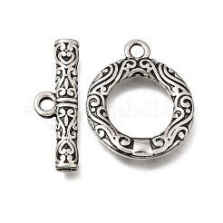 Brass Toggle Clasps&nbsp;KK-CJC2732-01B-AS-RS
