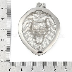 304 Stainless Steel Big Pendants&nbsp;STAS-F310-08P