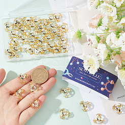 70Pcs Hollow Acrylic Beads Caps&nbsp;DIY-SC0025-77B