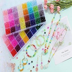 2560Pcs 32 Colors Transparent Acrylic Beads&nbsp;TACR-SZ0001-20A