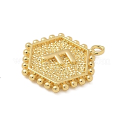 Brass Pendants&nbsp;KK-B126-01G-F