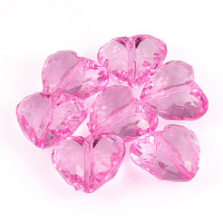 Transparent Acrylic Beads&nbsp;X-PL318Y-4